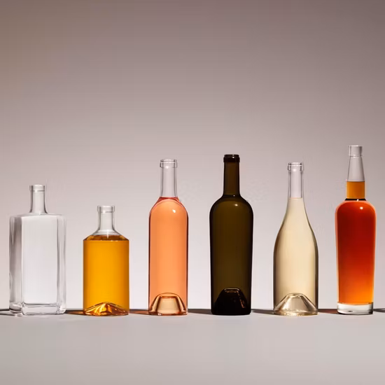 50ml 100ml 200ml 250ml 500ml 700ml 750ml 1 リットル特注フロスト酒ウォッカ ガラス ボトル メーカー ジン ウイスキー テキーラ ラム 香水 スピリット ビール ボトル