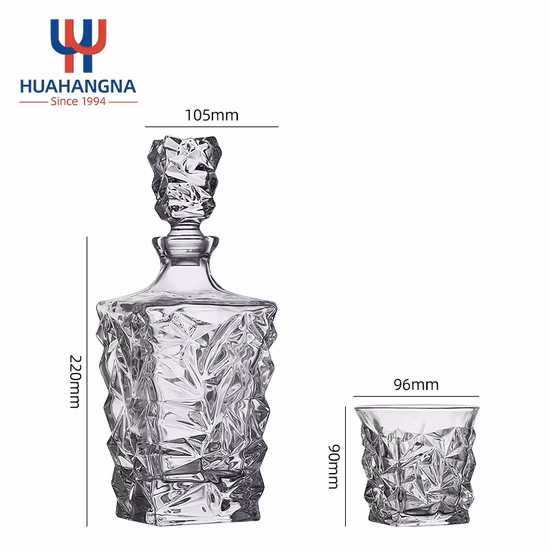 カスタマイズされた500mlウォッカボトル、750mlウイスキーボトル、500mlテキーラボトルおよびその他のスピリットボトル、スポットセール、格安価格、ワインディバイダー、Xoガラスボトル